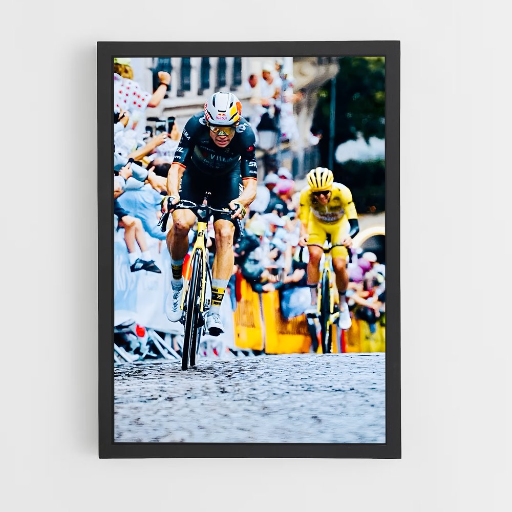 Poster Tour france – affiche Cyclisme (vue 2)